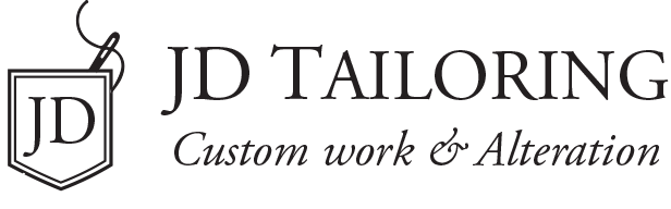 JD Tailoring Logo-Black JD Tailoring Logo for Men's custom tailored suits