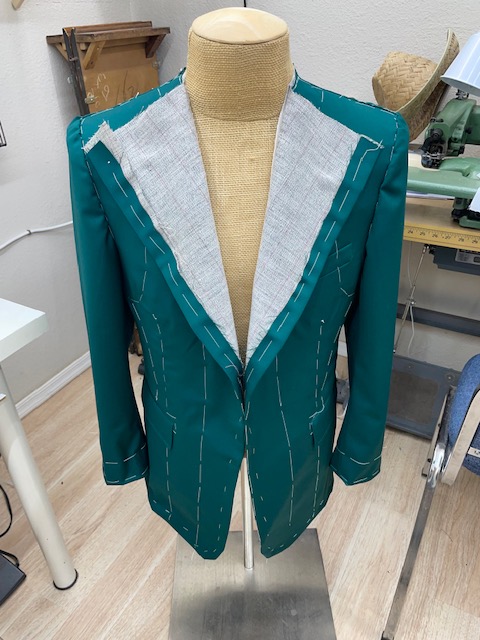 green 2 Custom made men's wedding suit
