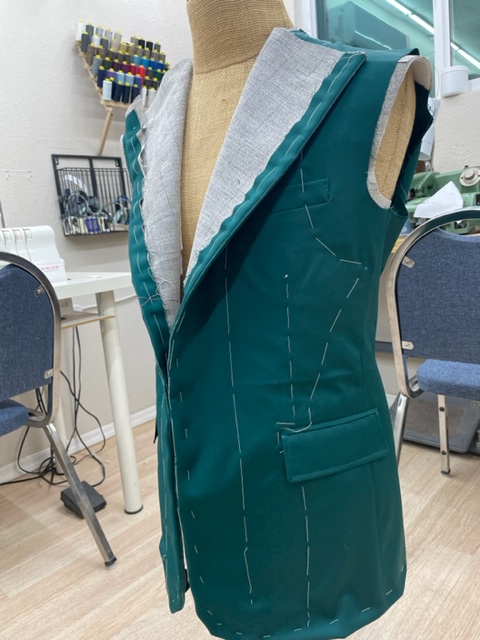 green3 Custom made men's wedding suit
